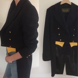 BORSO D'ESTE Shadbelly Black Show Jacket